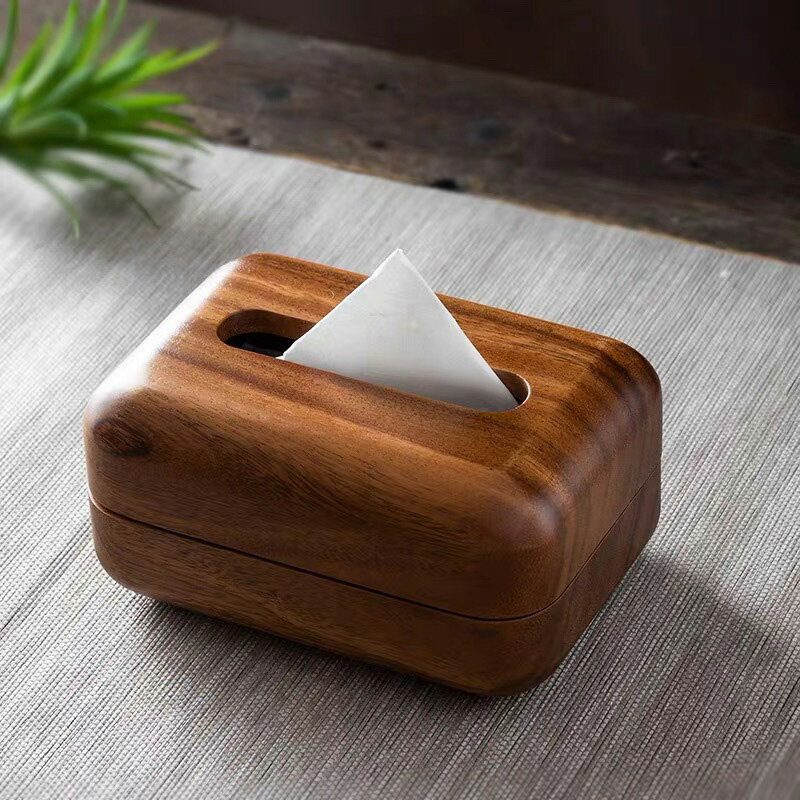 Rakuten - ティッシュケース 木製 ティッシュボックス 木製 ティッシュケース かわいい ティッシュケース 木製 天然木 ティッシュ ケース かわいい シンプル 高級感 雑貨 北欧 ティッシュ ボックスケース ウッド