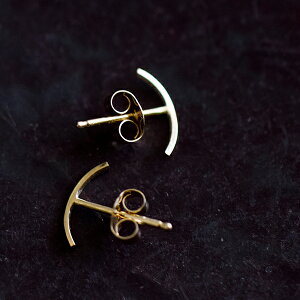 Kathleen Whitaker キャスリーン ウィテカー ゴールドピアス“Small Stitch Earring” 片耳 p-sc-01-mm レディース【クーポン対象】