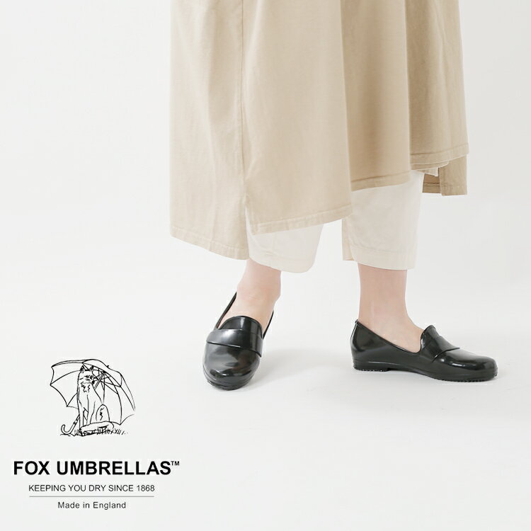 FOX UMBRELLAS フォックス アンブレラ エナメル オペラ レイン パンプス レインシューズ opera-pumps-mm レディース 【サイズ交換初回無料】