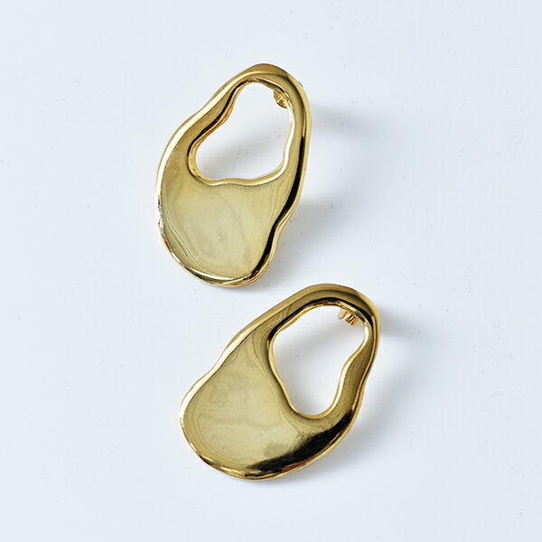 MERAKI メラキ 真鍮ピアス“Organic Brass Earrings L” organicbrassearrings-l-ma
