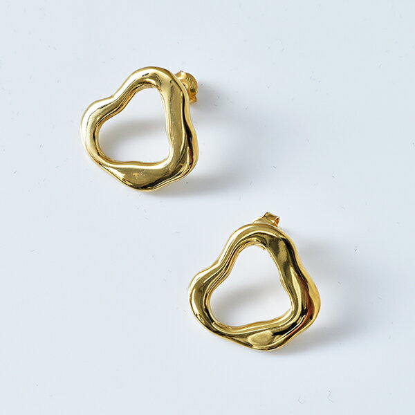 MERAKI メラキ 真鍮ピアス“Organic Brass Earrings S” organicbrassearrings-s-ma