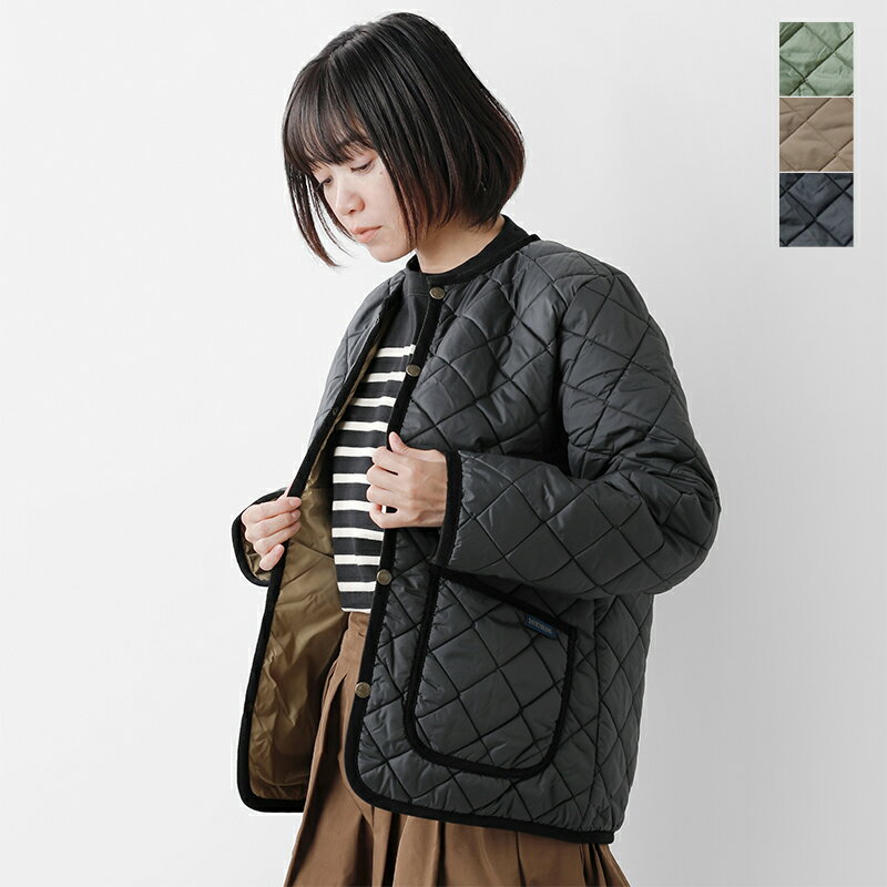 ラベンハム アウター レディース LAVENHAM ラベンハム キルティング クルーネック ジャケット “CREW NECK JACKET” lv6186-mn レディース