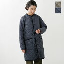 LAVENHAM ラベンハム ラウンドカラーキルティングロングコート“Longline Round Collar Coat” slj2106-mn