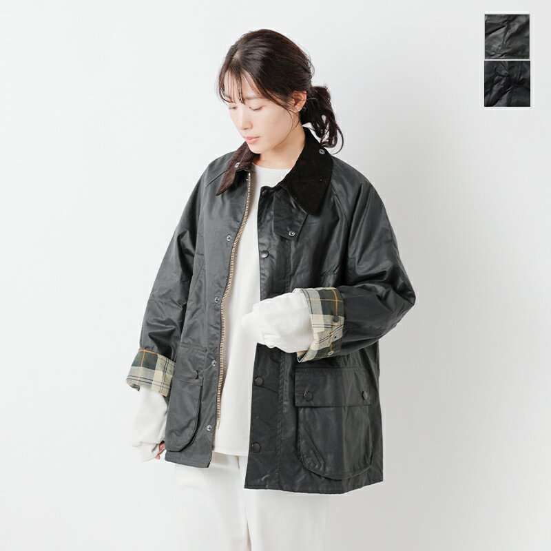 Barbour バブアー ビデイル ワックス オーバーサイズ ジャケット “OS WAX BEDALE” 242mwx1679-kk 2024aw新作 レディース【サイズ・カラー交換初回無料】【クーポン対象】