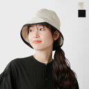 Chapeaugraphy シャポーグラフィー 綿麻 シャンブレー チューリップハット 00056o-rf 2024ss新作 レディース