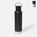 クリーンカンティーン 水筒 klean kanteen クリーンカンティーン クラシックインスレート ナロー ステンレスボトル 592ml 20oz w/Loop k20vcppl-tr