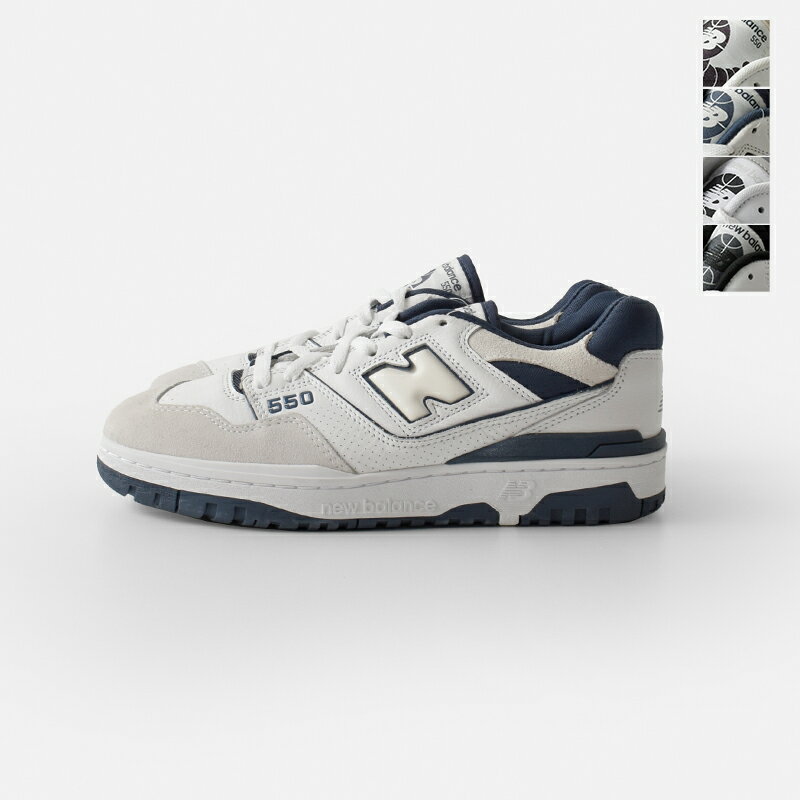 【2024ss新作】new balance ニューバランス レザー アッパー スニーカー “550” bb550-ha1-wcb-stg-mn