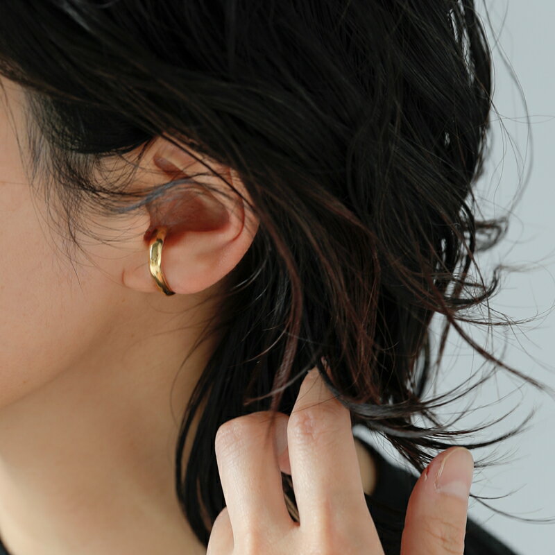 Aperdiem アペルディエム フロウ スクエア カーブ ピアス “Flow Square Curve Pierce” 81520083-rf レディース