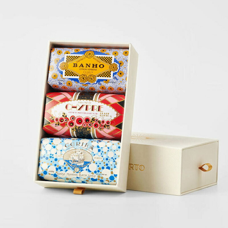 CLAUS PORTO クラウス ポルト シアバター ギフトボックス 150g×3個セット “DECO COLLECTION GIFT BOXES” deco-gift-3-fn レディース