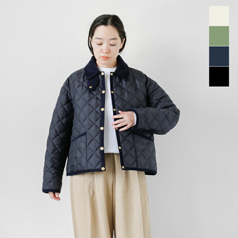 Traditional Weatherwear トラディショナルウェザーウェア ウェーバリー リサイクル タフタ キルティング ショート ジャケット “LDS WAVERLY TWW SHORT” l232apqco0376am-fn レディース