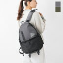 【クーポン対象】and wander アンドワンダー PE/CO 20L デイパック “PE/CO 20L daypack” 574-4975208-yo 2024ss新作 レディース