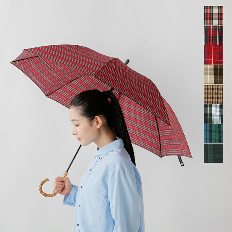 トラディショナルウェザーウェア Traditional Weatherwear 長傘 晴雨兼用 ミニ バンブーハンドル 撥水 UVカット加工 “UMBRELLA BAMBOO LITE” a241slggo0260pe-fn 2024ss新作 レディース