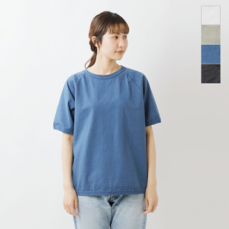 WALLA WALLA SPORTS ワラワラスポーツ 9oz ヘビーコットン 半袖 ラグラン リブ ルーズ Tシャツ”RAGLAN RIB LOOSE TEE” ww040061-sr-yo ..