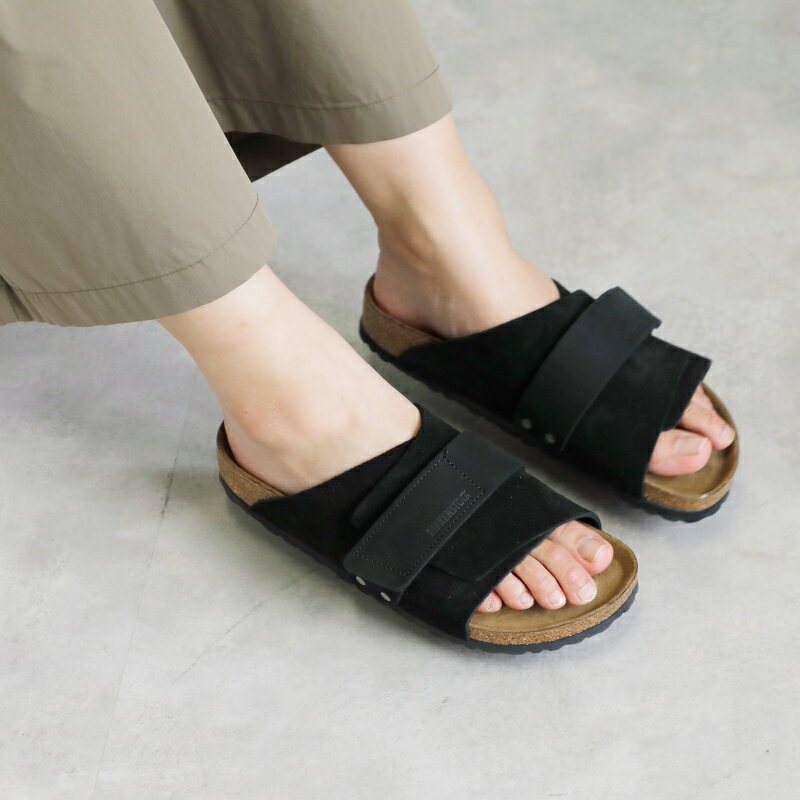 BIRKENSTOCK ビルケンシュトック ヌバック レザー スエード ベルト サンダル “KYOTO” kyoto-yo レディース【サイズ交換初回無料】