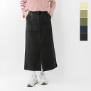 楽天aranciato（アランチェート）【クーポン対象】GRAMICCI グラミチ オーガニック コットン ツイル ロング ベイカー スカート “LONG BAKER SKIRT” g3sw-sk069-tr 2024ss新作 レディース【サイズ交換初回無料】