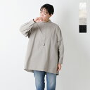 RYU リュー コットン ショールカラー オーバー ブザム シャツ “shawl collar bosom” r312-kk レディース【クーポン対象】