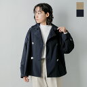 マッキントッシュ コート レディース MACKINTOSH マッキントッシュ 撥水 ハンビー ダブルショート メタルボタン コート “HUMBIE DOUBLE SHORT MB” l241mo1136bgagn-mn 2024ss新作 レディース