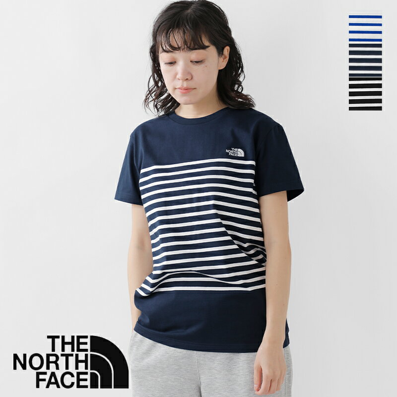 楽天aranciato（アランチェート）ノースフェイス THE NORTH FACE Tシャツ ショートスリーブ パネル ボーダー“S/S Panel Border Tee” ntw32406-mn 2024ss新作 レディース【クーポン対象】