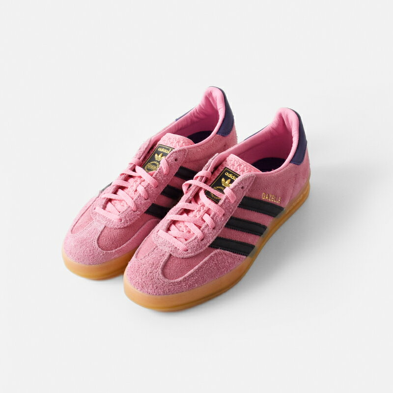 adidas Originals アディダス オリジナルス ガゼル インドア W スエード スニーカー “GAZELLE INDOOR W” ie7002-yo ピンク 2024ss新作 レディース【サイズ交換初回無料】【クーポン対象】