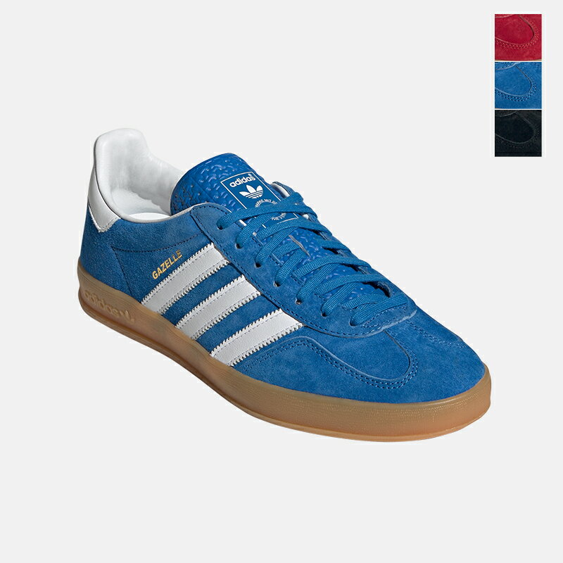 adidas Originals アディダス オリジナルス レザー アッパー スニーカー “GAZELLE INDOOR” h06259-06260-06261-mn 2024ss新作 ユニセックス【サイズ交換初回無料】【クーポン対象】