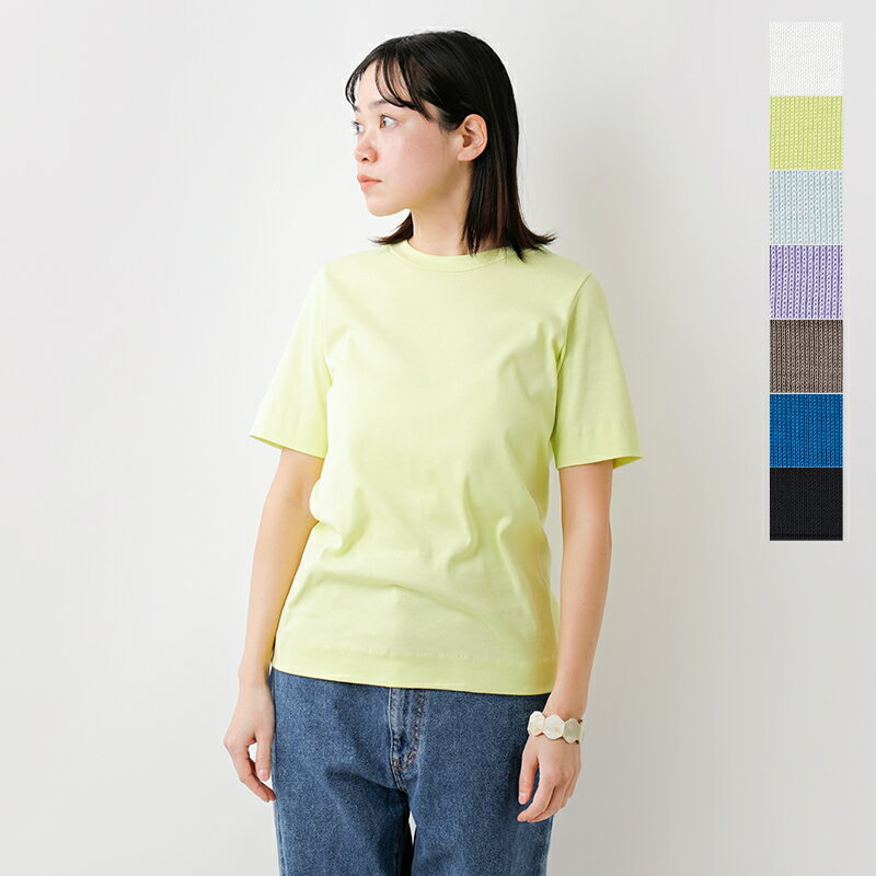 assiette アシェット ULTIMA ローゲージフライス Tシャツ a29-28334-42-kk 2024ss新作 レディース