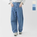 kha:ki カーキ ツイスト 5ポケット ワイド デニム パンツ “TWIST 5POCKET DENIM” mil24hpt3198-rf 2024ss新作 レディース