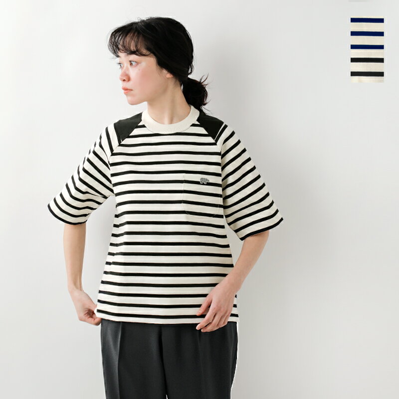 楽天aranciato（アランチェート）SCYE BASICS サイベーシックス コットン ジャージー ボーダー Tシャツ “Striped Cotton Jersey Paneled T-Shirt” 5724-21715-fn 2024ss新作【クーポン対象】