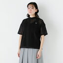 FRED PERRY フレッド ペリー コットン ラッセルレース プルオーバー “Lace Top” g7135-kk 2024ss新作 レディース