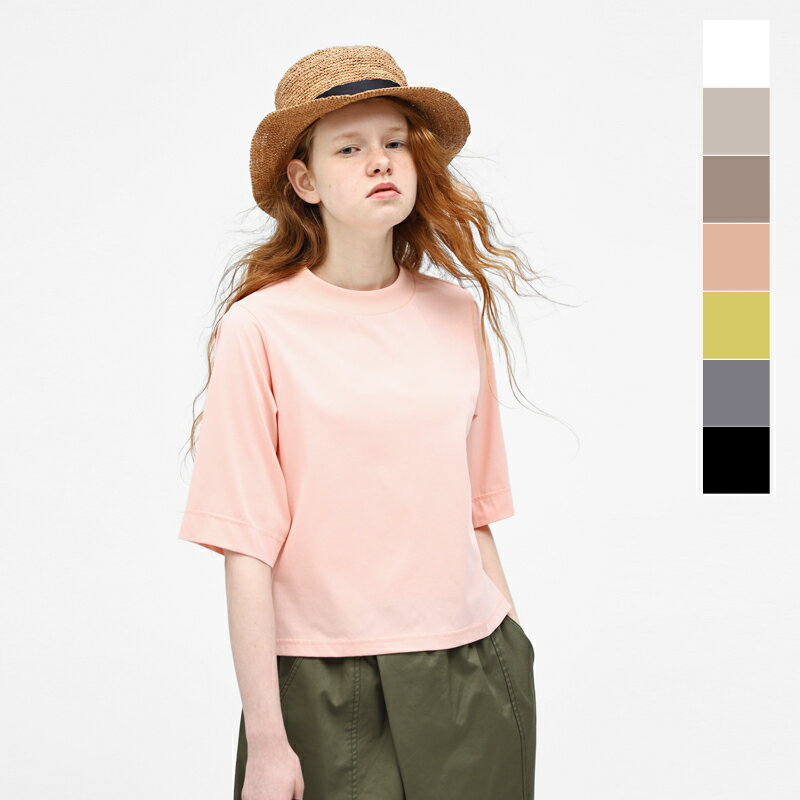 【60%OFF】kelen ケレン ハーフスリーブ トップス “HARP” lkl24hbl2113-ms レディース 半袖 カットソー クルーネック ボックスシルエット シンプル 無地 サイドスリット 万能 カジュアル 上品のサムネイル