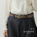 AULENTTI オウレンティ スウェード ベルト ti-529-25-ve レディース 2025aw新作