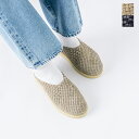 molle shoes モールシューズ メッシュレザー モックシューズ “WOVEN LEATHER CROG” mls210301-16-yo 2025aw新作 レディース【サイズ交換初回無料】