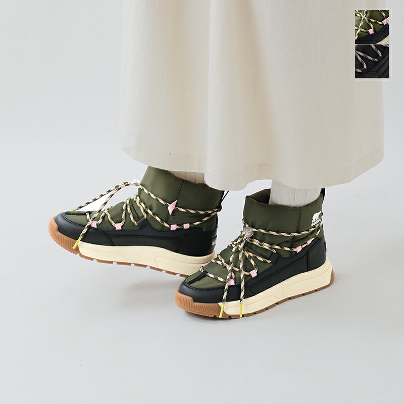 SOREL ソレル ウィットニー3 スリッポン ウォータープルーフ ショートブーツ “WHITNEY III SLIP-ON WP”..