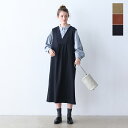 kelen ケレン 2way Vネック エプロン ワンピース “YONGI” lkl25fop2118-nk 2025aw新作 レディース