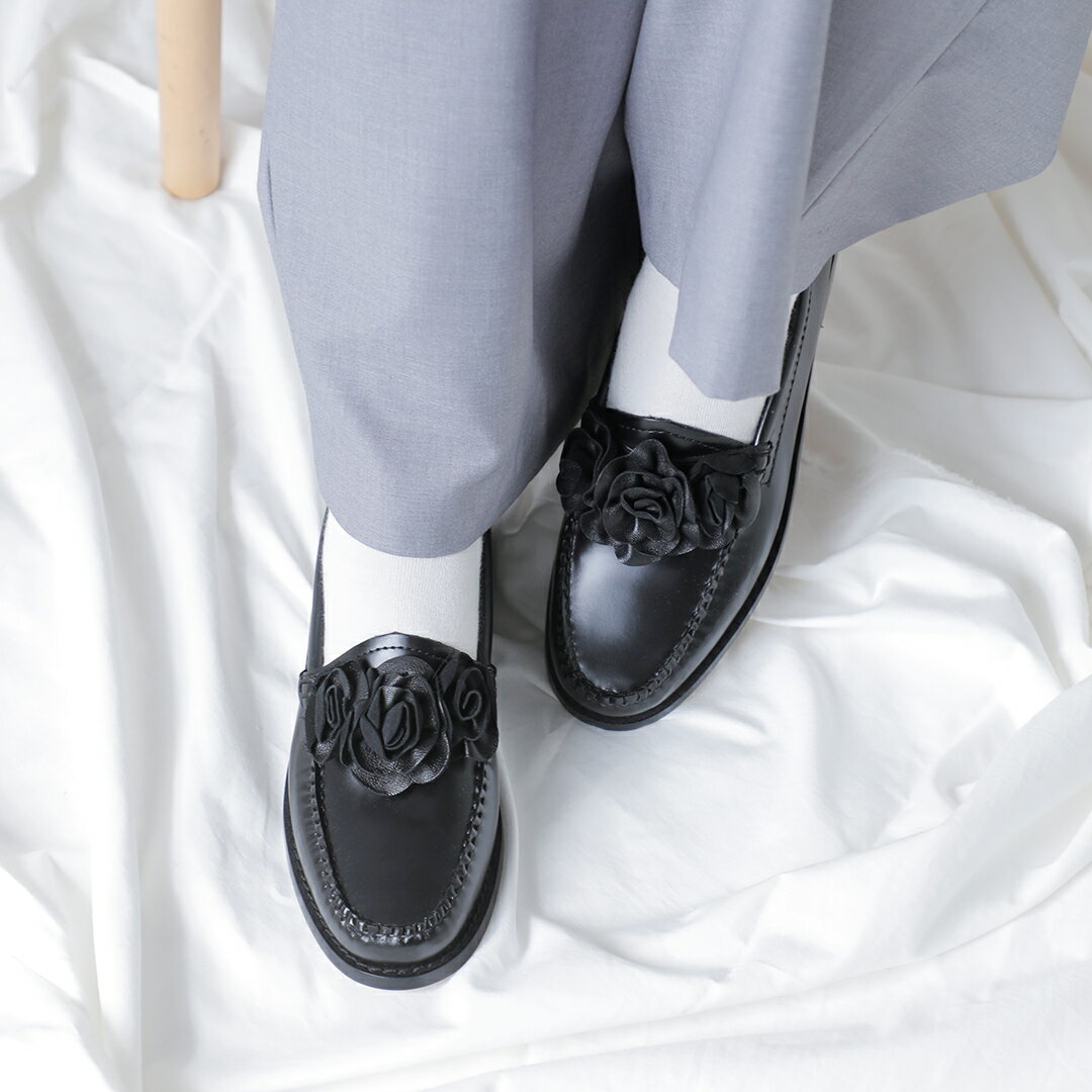 G.H.BASS ジーエイチバス レザー フローラ ペニーローファー “WEEJUN WMN” ba41097 レディース 2025aw新作 【サイズ交換初回無...