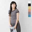 【30%OFF】Johnbull ジョンブル クールタッチ ランダムテレコ フレンチスリーブ Tシャツ jl252c20-tr レディース【3こ1】
