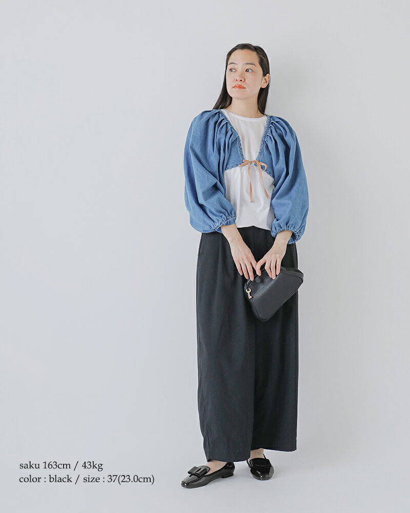 TEMPERATE テンパレイト リボン レイン スリッポン シューズ “AUDREY” audrey-same...