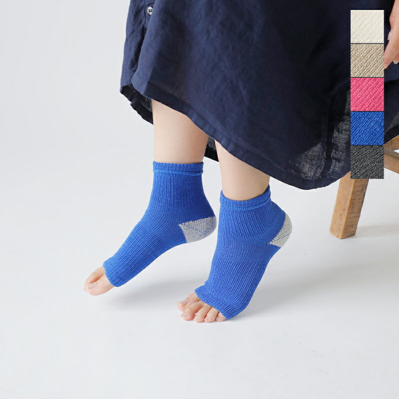 【ゆうパケット選択可】ROTOTO ロトト 和紙 シルク サンダル ソックス 靴下 r1602-mn レディースのサムネイル