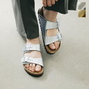 BIRKENSTOCK ビルケンシュトック アリゾナ ビルコフロー メタリック ナロー サンダル “Arizona” arizona-bf-same2-fn 2025ss新作 ユニセックス【サイズ交換初回無料】【3こ1】