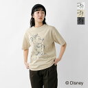 Johnbull ジョンブル コットン「ミッキーマウス」プリント Tシャツ “「MICKEY MOUSE」 T” jt252c02-tr 2025ss新作 レデ...