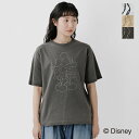 Johnbull ジョンブル コットン「ミッキーマウス」 刺繍 Tシャツ “「MICKEY MOUSE」 T” jt252c03-rf 2025ss新作 レディ...