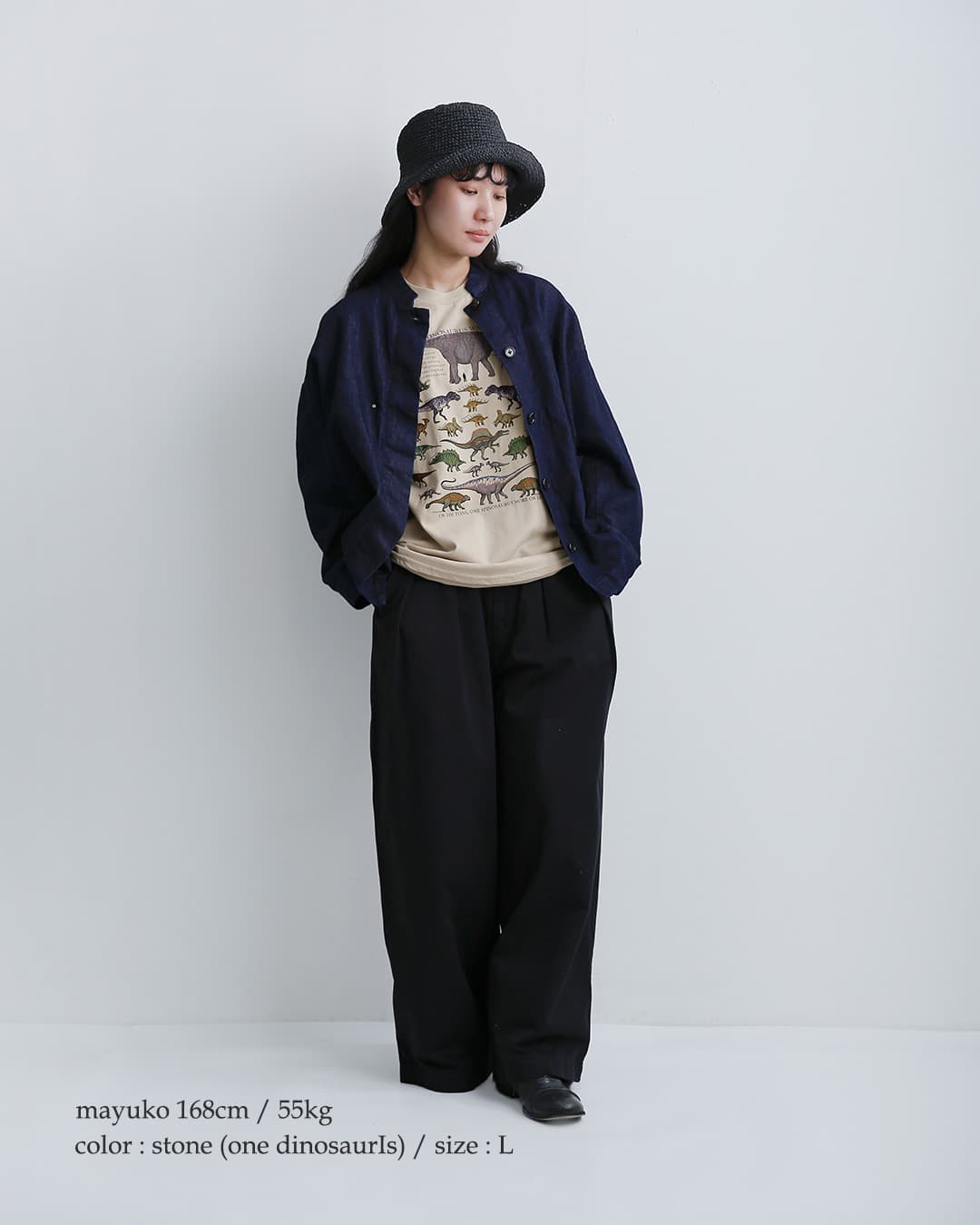 セール【40%OFF】Liberty Graphics リバティーグラフィックス シルクスクリーン プリント ナチュラル Tシャツ graphic-tshirt レディース 半袖 カットソー イラスト ゆったり コットン 綿 体型カバー 丸胴 aranciato-10064139 aranciato(アランチェート) サンプル画像3