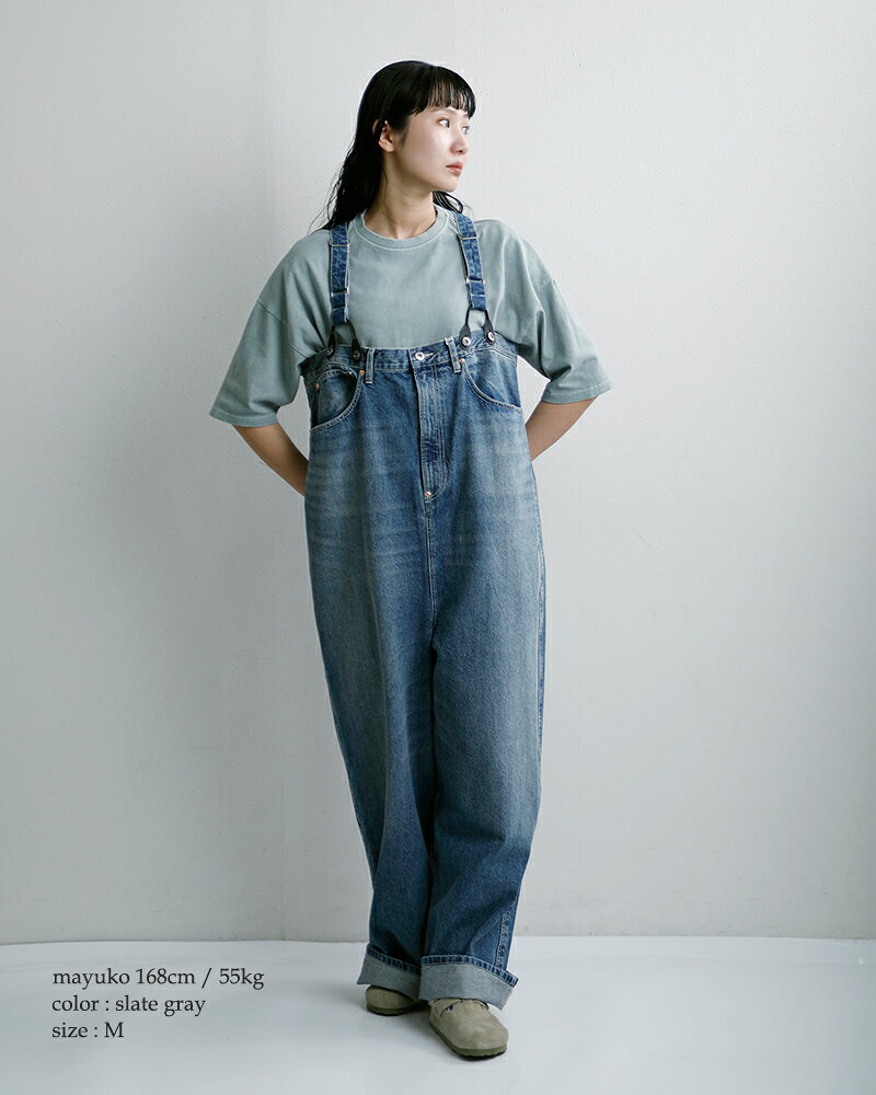 セール【20%OFF】STAR＆STRIPE スターアンドストライプ aranciato別注 コットン ルーズ Tシャツ md-034 レディース 半袖 カットソー ベーシック シンプル カジュアル 綿 ハーフスリーブ ゆったり ヴィンテージ感 体型カバー aranciato-10059818 aranciato(アランチェート) サンプル画像3