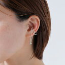 Aperdiem アペルディエム ノイズ サークル イヤーカフ “Noise Circle Ear Cuff SV” 片耳用 81521084-mn 2025s...