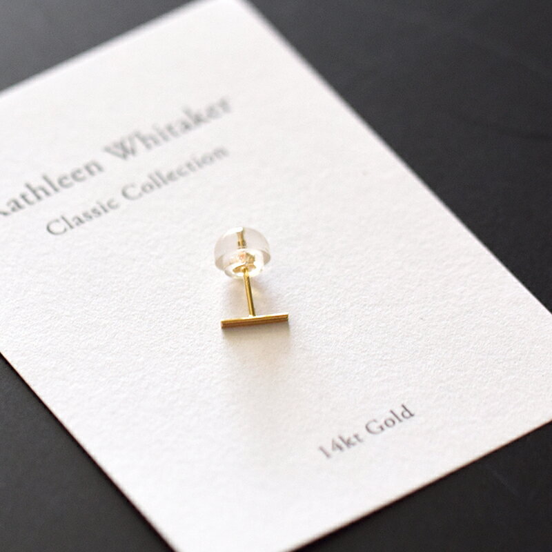 Kathleen Whitaker LX[ EBeJ[ S[hV[gsAXhStaple Earring Shorth Ў p-st-01-yo fB[X N[|Ώ 