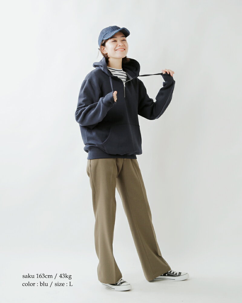 【2022aw新作】VESTI ヴェスティ ストレッチコットンフードジップパーカー“STRETCH CAPPUCCIO COLLO ZIP” it4230-ms