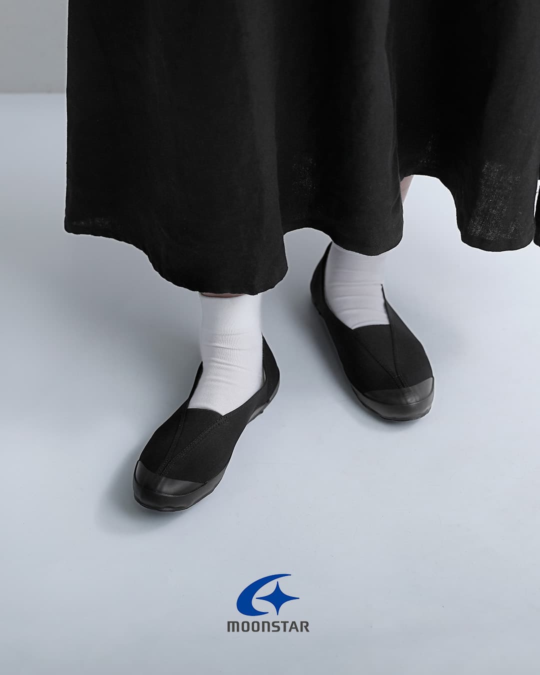 Moonstar ムーンスター キャンバス バレー スリッポン シューズ LITE BALLET lite-...