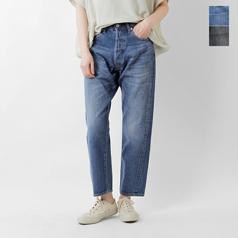 ordinaryfits オーディナリーフィッツ 5ポケット ルーズ アンクル デニム パンツ “LOOSE ANKLE DENIM” of-p108-same1-yo 2024ss新作 レディース【サイズ交換初回無料】【クーポン対象】