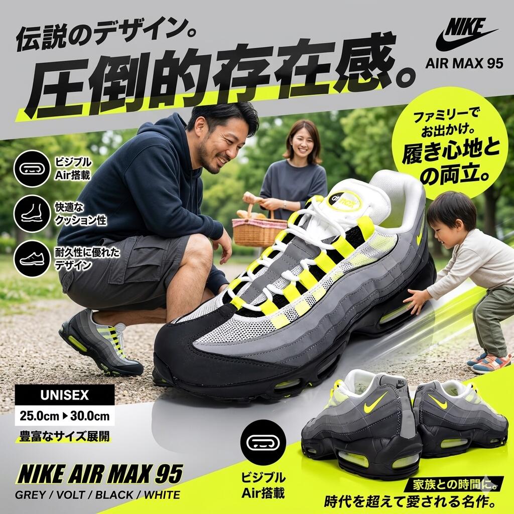 楽天市場】2020エアマックス95 イエローグラデの通販