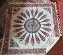 ペルシャ絨毯風の布 更紗100cm×100cm テーブルクロス ソファーカバーPersian carpet table cloth sofa cover