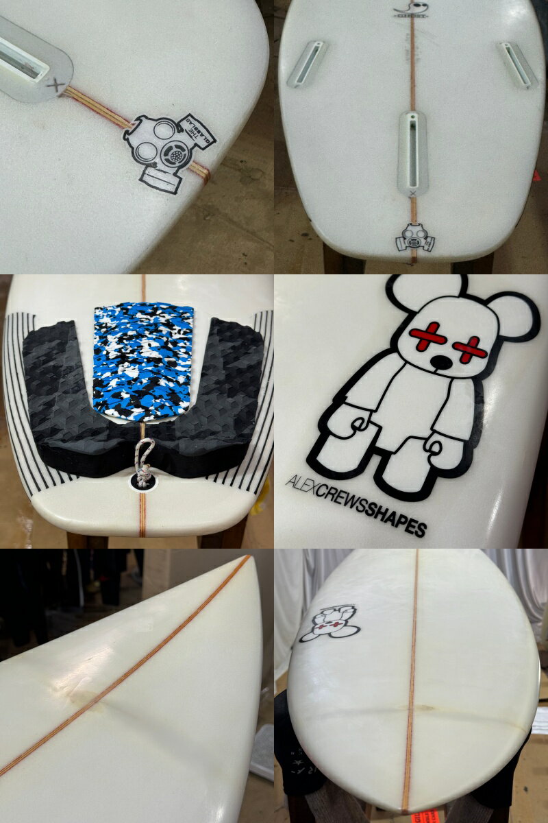 ����š�Alex crew shapes (����å������롼�������ץ�) ���硼�ȥܡ��� Ghost ��ǥ��CLEAR��6��1�� �����եܡ���